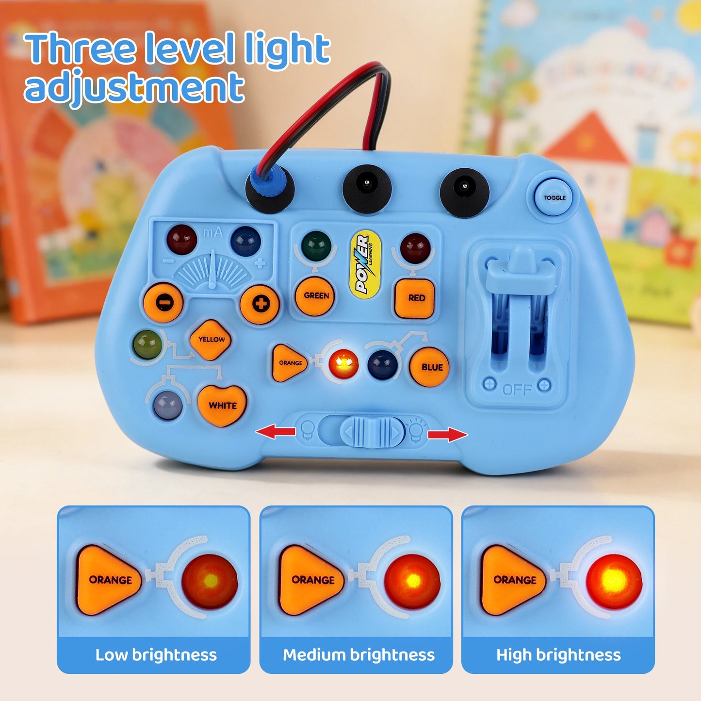 Montessori Busy Board - Kids Learning Machine with Lights, Sound Effects, Switch Activities - Educational Sensory Toy for Toddle