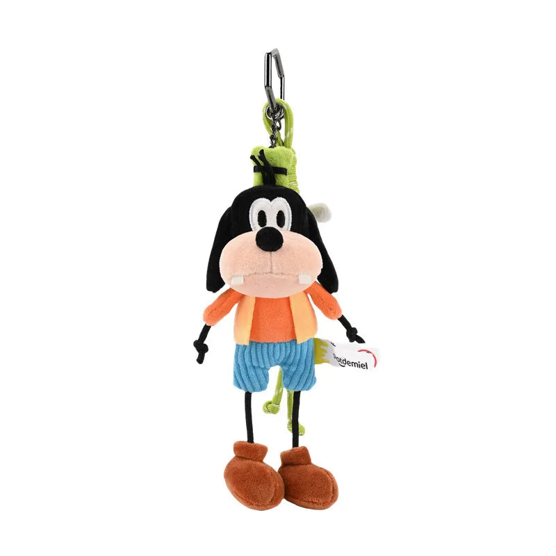 Authentic Mickey Mouse Soft Plush Keychain Stuffed Doll Pendant Bag Backpack Charm Gift For Kids Adults Disney Lovers