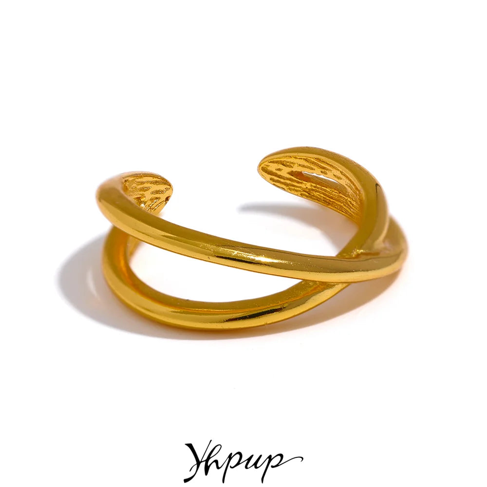 Yhpup 1PC Sterling Silver Fashion Minimalism Gold Color 18k Plated S925 Ear Bone Clips Cuff Non Pierced Earrings Jewelry Women