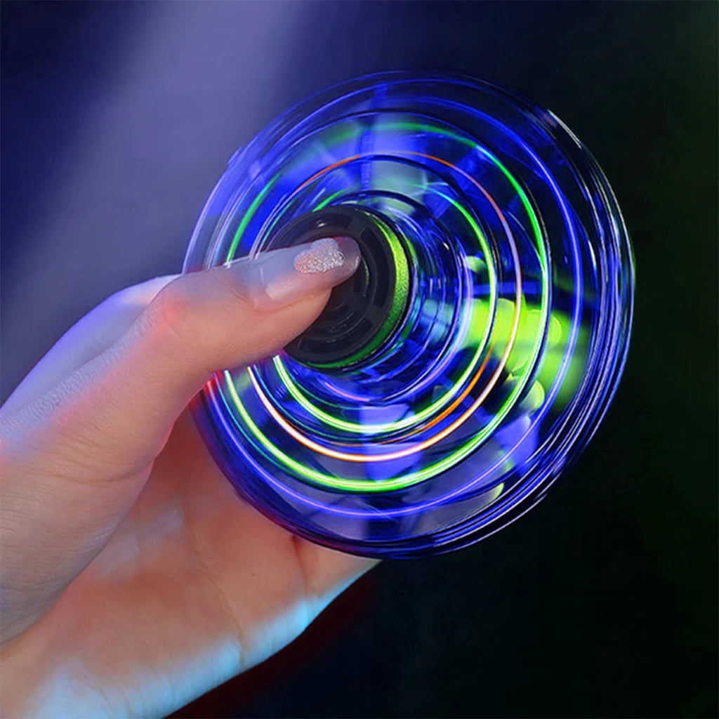 Rechargeable LED Blue Rotating Hover Flying Ball Toy Magic Hand Controlled UFO Induction Levitation Ball Kids Boys Girls Indoor