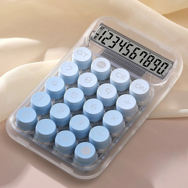 Calculator Office Commercial Transparent Dopamine Gradient Color Computer Cute High Appearance Level Calculator