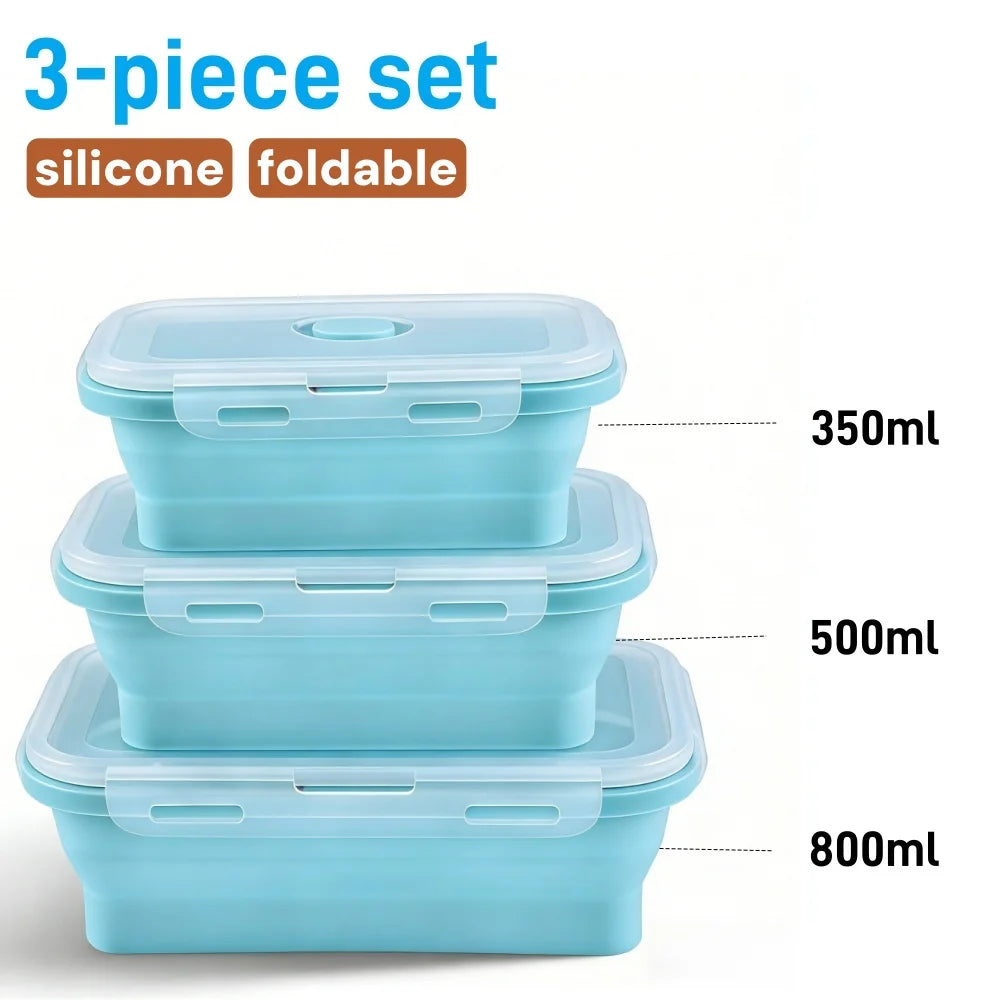 Adult Bento Lunch Box, 2-Tier Food Storage Container Set with Cutlery for Kids/children, Crisper Microwave and Dishwasher Safe