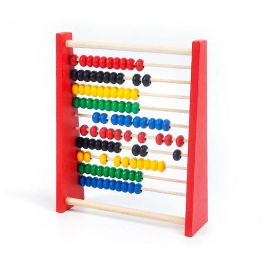 Intelligence Development Wooden Abacus For Kids Mathematics For 3-6 Year Olds Wooden Children's Educational Toys