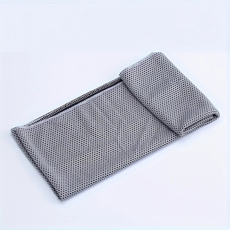 Summer cooling ice silk towel,breathable and soft,suitable for activities such as yoga,golf,gym, camping,running,exercise,etc