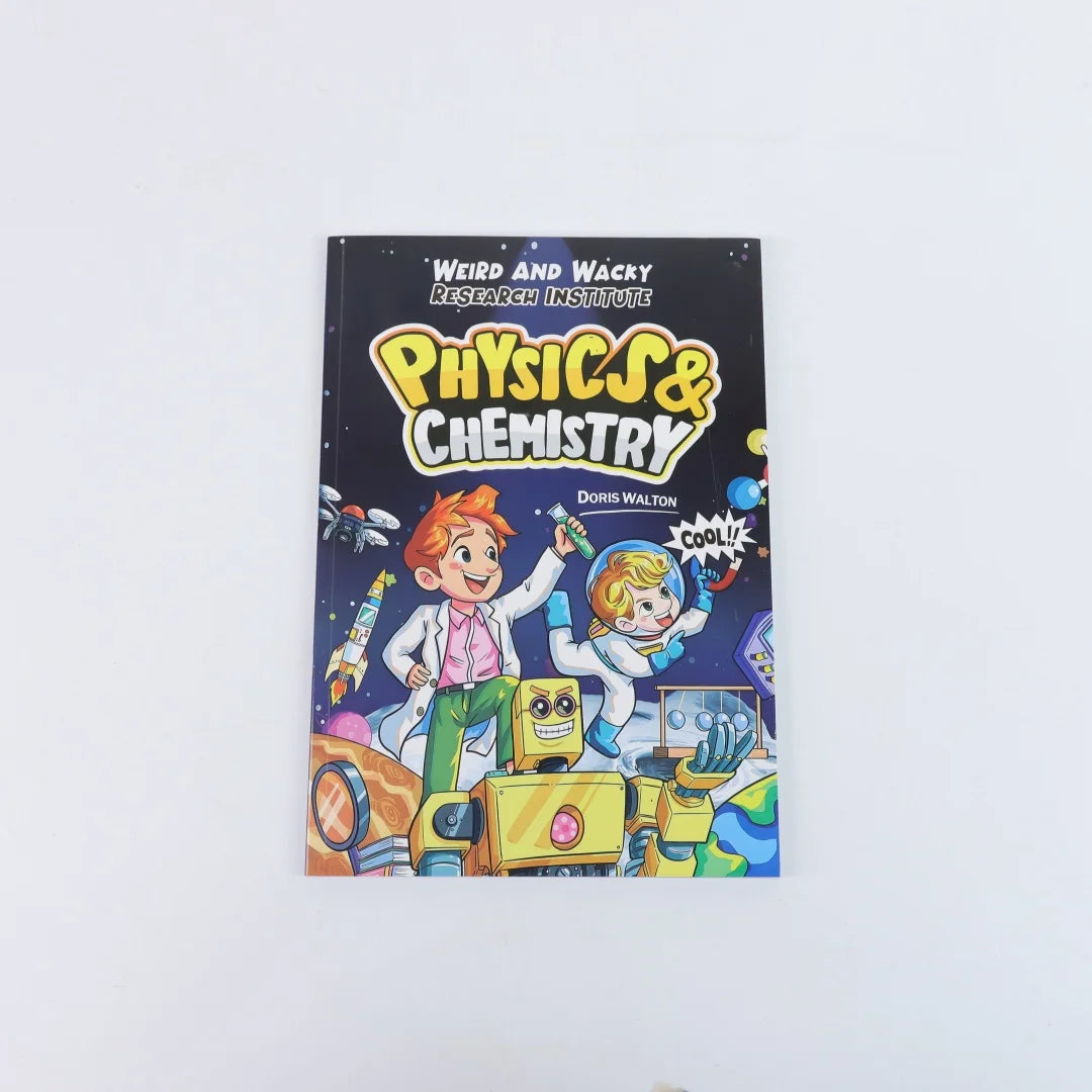 Weird and Wacky Research Institute: Physics & Chemistry - Fun STEM Science Book for Kids Educational Learning Gift by Doris Walt