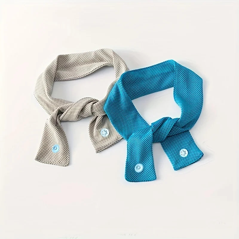 Versatile Cooling Ice Towel Neck Gaiter, Sweat-Wicking Headscarf & Postpartum Ice Band, Ideal for Outdoor Summer Activities
