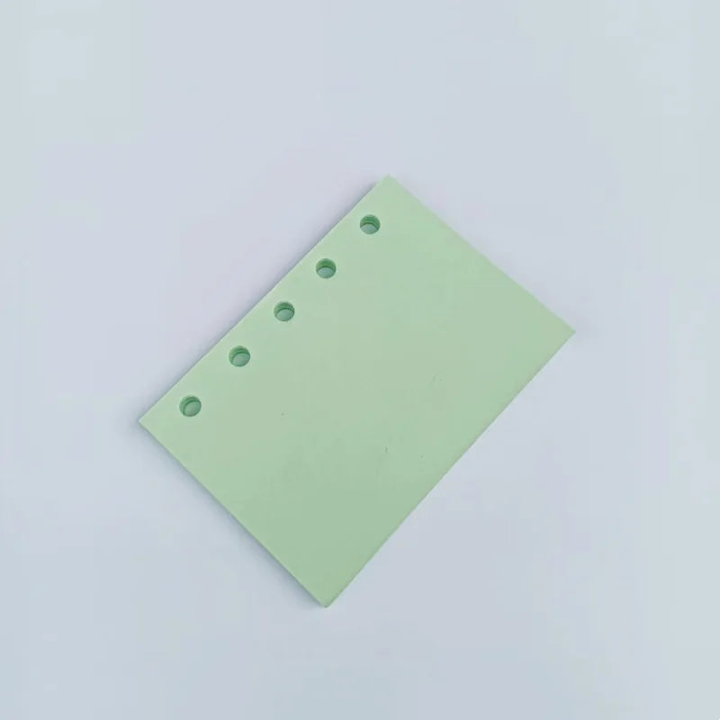 M5 5 Holes 50Shhets Colorful Loose Leaf Notebook Refill Spiral Binder Inner Page To Do Line Dot Grid Inside Paper Stationery