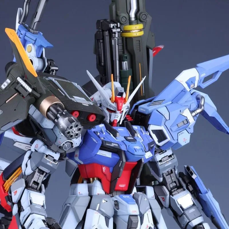 Anime Figure magic HG perfect attack assembly 1/144 model animation peripheral figure gift ornament robot warrior Action Figures