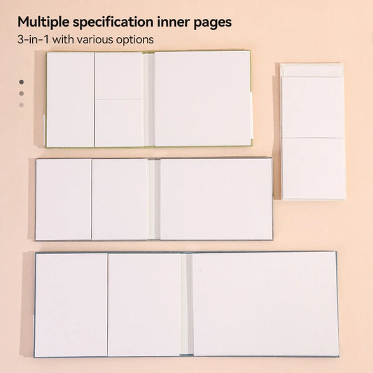 Hardcover Watercolor Journal – 230gsm Tearable Paper Art Pad in 5 Sizes