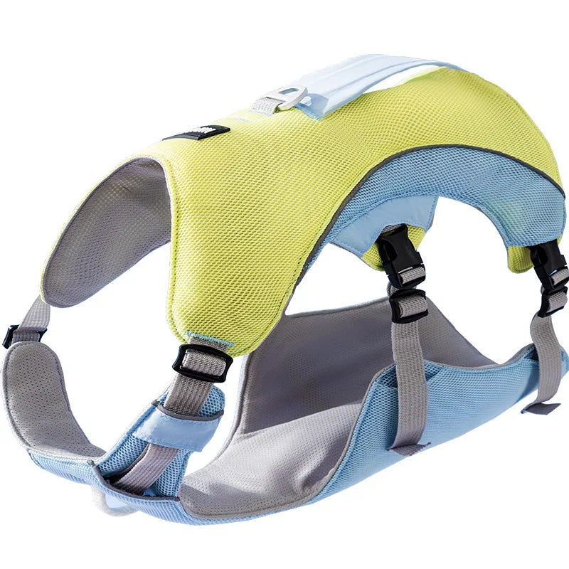 Summer Cooling Vest Style Dog Harness Breathable Leash for Small Medium Large Dogs Golden Retriever