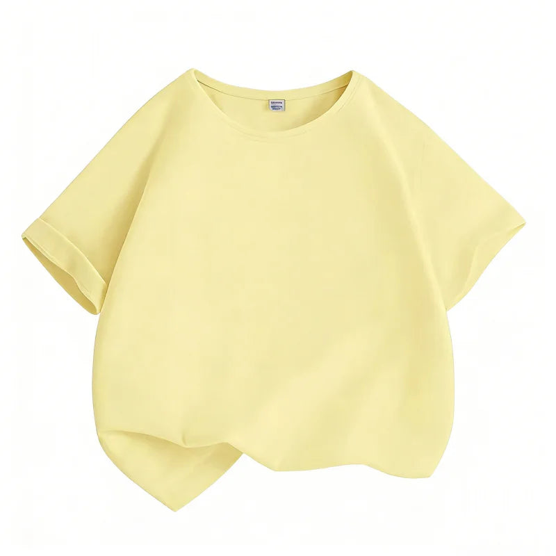White Red Kids Boys TShirt Cotton Sport Fashion Summer Girls T Shirt Casual Short Sleeves Breathe Children’s Clothes 2-12 Years