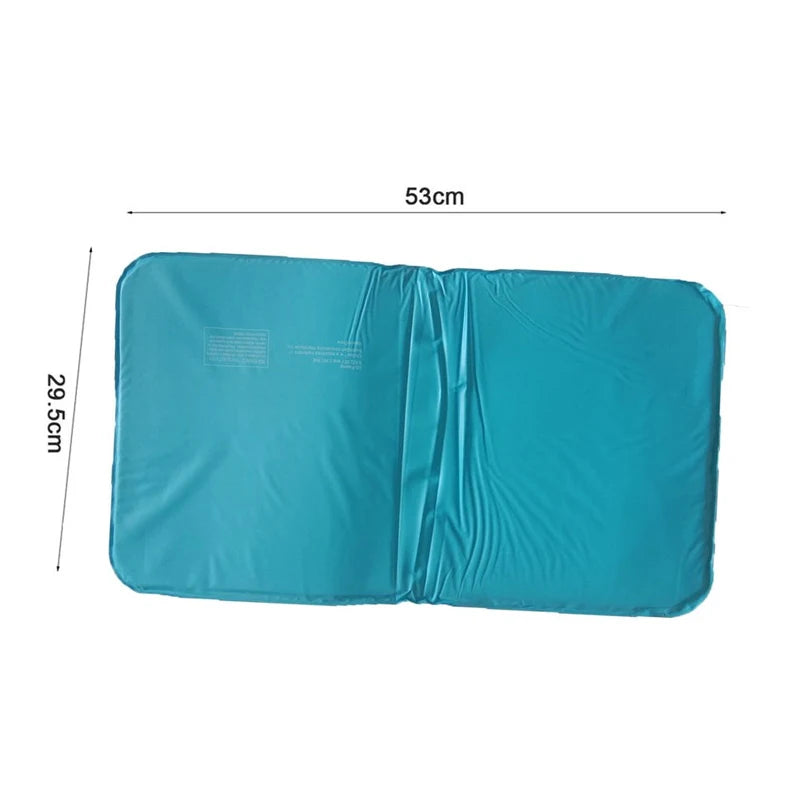 Comfortable Summer Cool Therapy Help Sleeping Aid Pad Mat Muscle Relief Cooling Gel Pillow Ice Pad Massager Water Pillows
