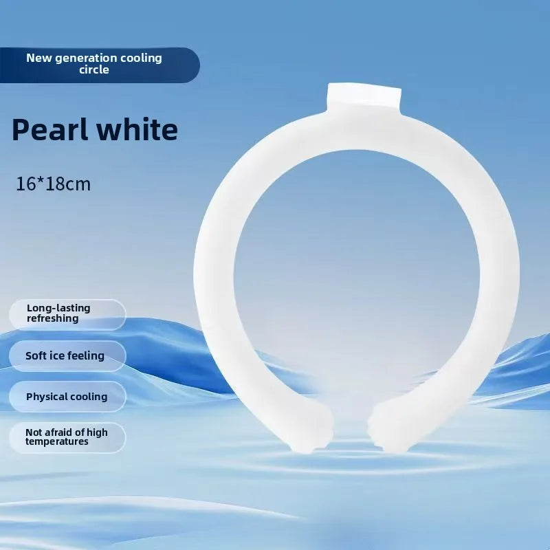 Summer Neck Cooling Ring Outdoor Running Fitness Fishing Cycling Travel Cool Neck Ring Portable Outdoor Cooling Accessories