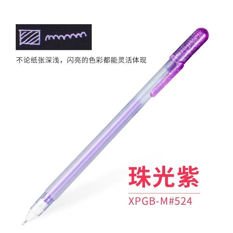 1/3PCS SAKURA Gelly Roll Gel Pens Highlight Marker for Journaling Art Drawing Classic White Ink Assorted Point Fine Medium Bold