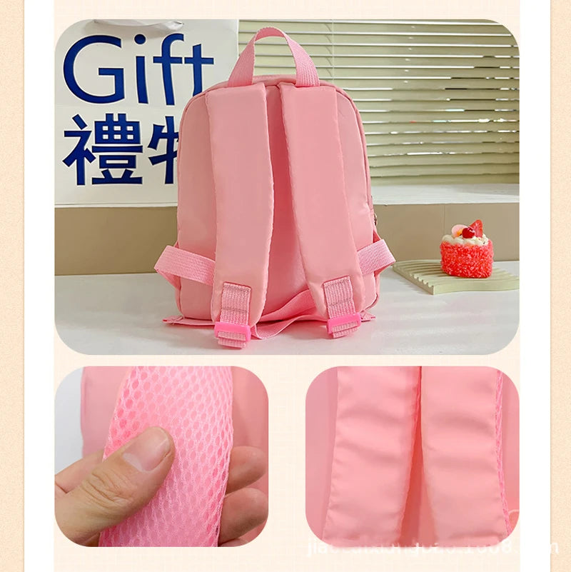 Plush 3D Unicorn Backpack for Girls Kids Children SchoolBag Cute Cartoon School Bags Kindergarten Preschool Baby Shoulder Bag