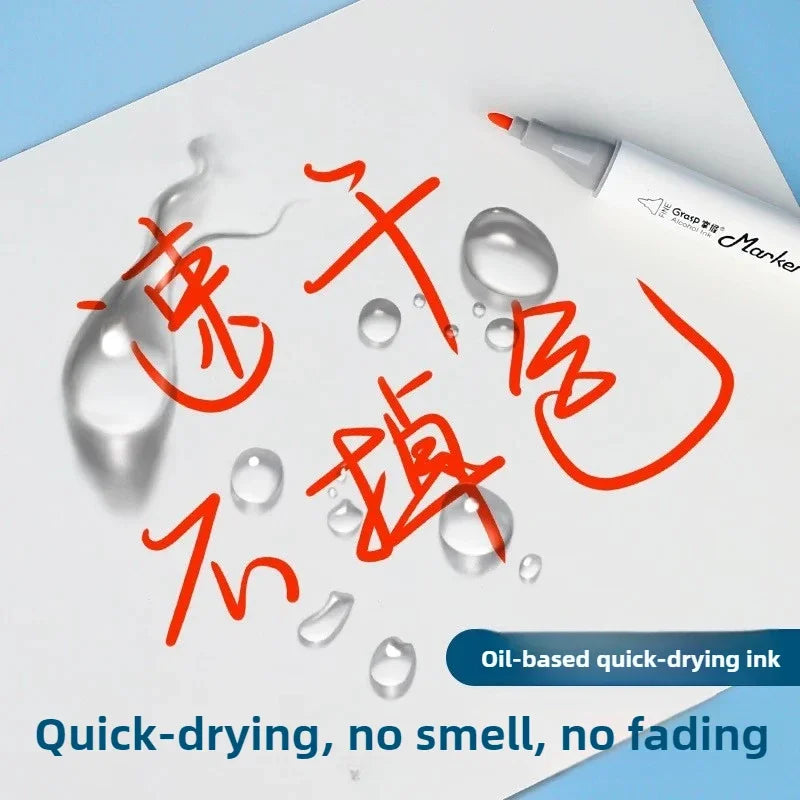 Optional 1/168 Colors 15ml Art Marker Oily Ink Supplement DIY Hand-painted Notice Poster Color Office School Supplies Stationery