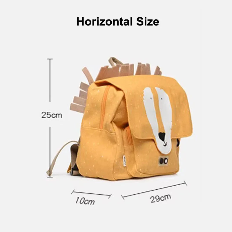 2025 New Model Animal Cartoon Childrens Backpack Cute Design Lightweigh School Bag Boys Girls Toddler Kindergarten Kids Backpack