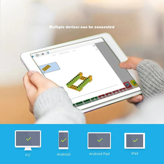 NEW WeDo 2.0 Core Set Technical Building Blocks Kit for School Education DIY We-Do 45300 Scratch 3.0 Kids Toy Christmas Gift