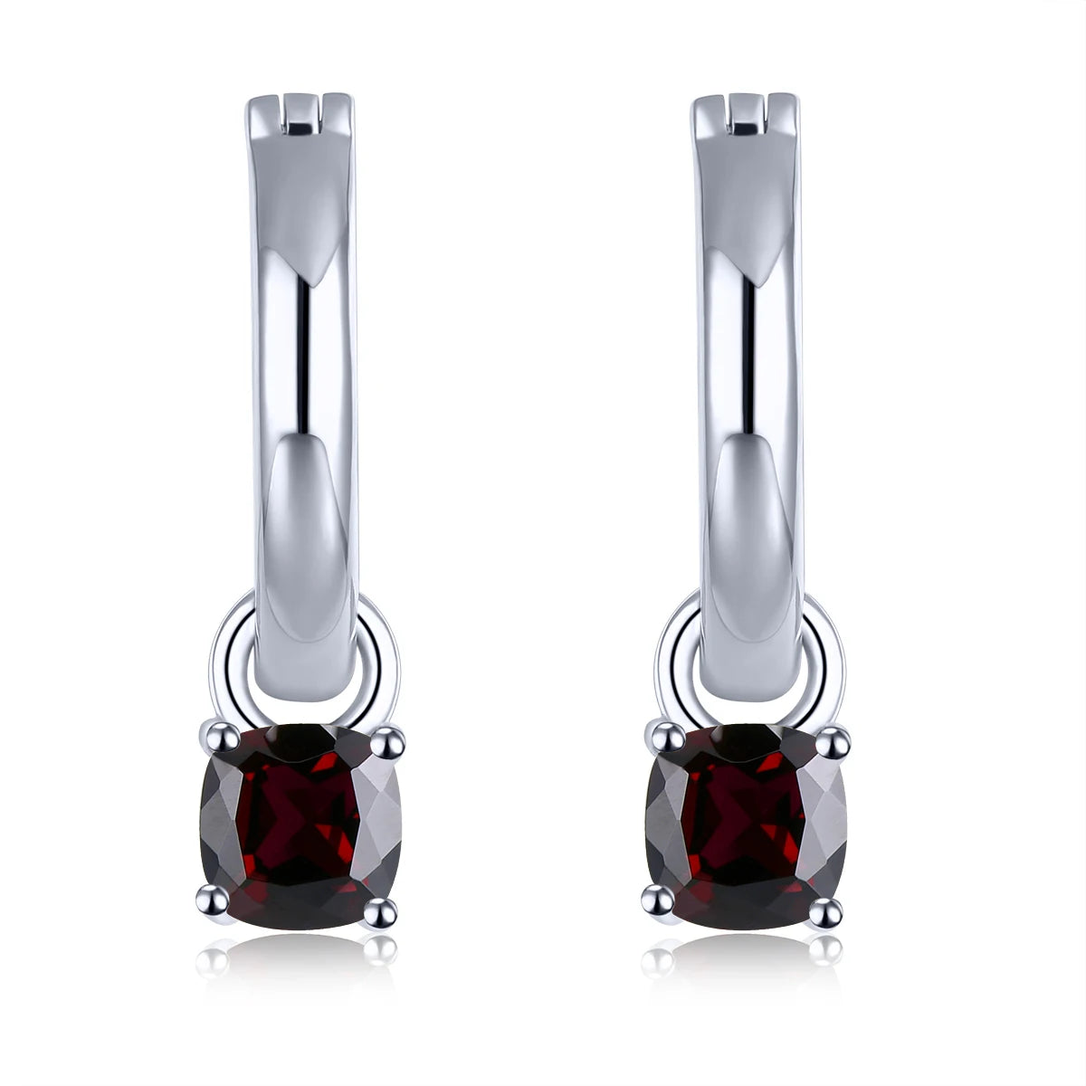 Natural Amethyst Solid Silver Drop Earring Genuine Purple Crystal Women Classic Romantic Style Jewelry S925 Top Quality Gifts