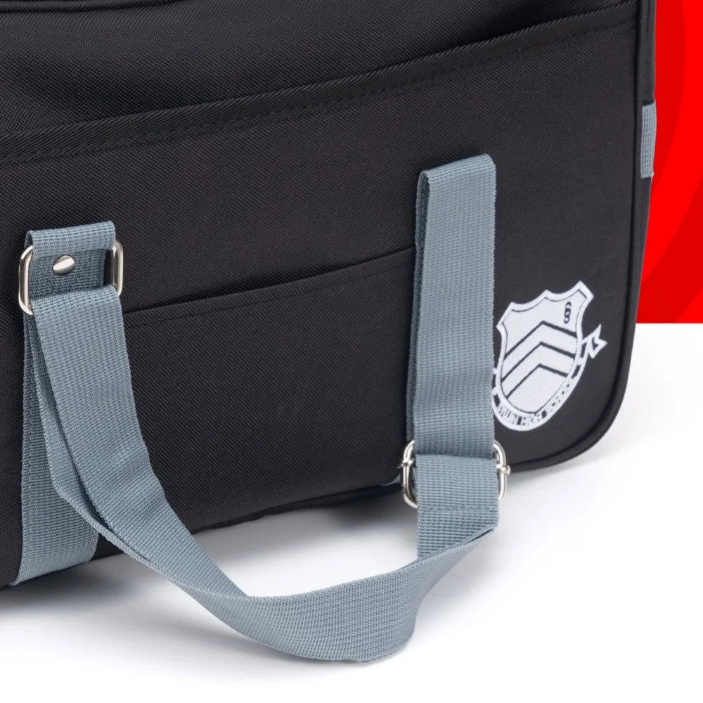 Game Amamiya Ren Joker Syujin High School Cospaly Student JK Uniform Shoulder Bag Travel Black Handbag Accessory