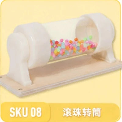 Premium Montessori Busy Board Accessories  Sensory Fine Motor Skills Educational Toys | Wooden Activity Kit For  Preschoolers