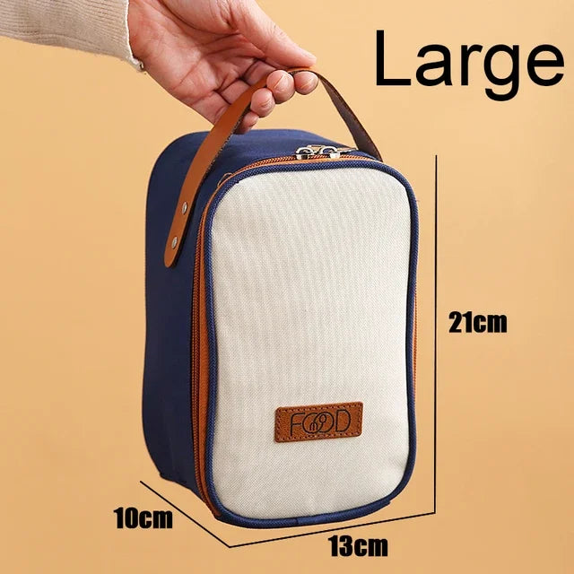 Vacuum Thermal Lunch Box Stainless Steel Insulated Lunch Bag Food Warmer Soup Cup Thermos Containers Lunch Box for Kids Tupper