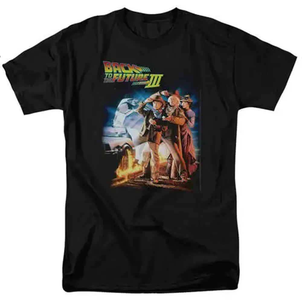 Back To The Future Vintage Car GRAPHIC T Shirt for Men Camiseta Summer Short Sleeve T Shirts Back To Future Tee Tops Streetwear