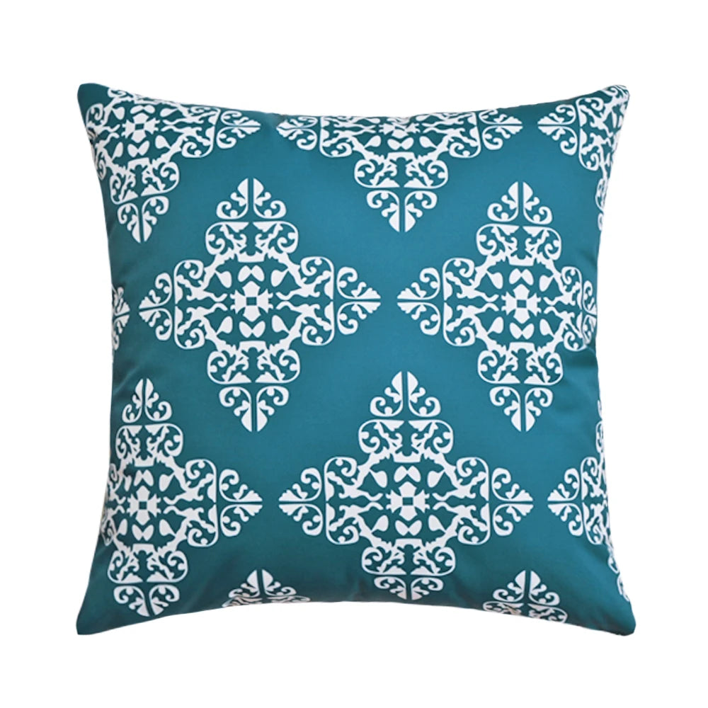 50x70cm Twill Waterproof Colorful Print Outdoor Pillowcase Summer Cool Cushion Cover For Patio Sofa Balcony