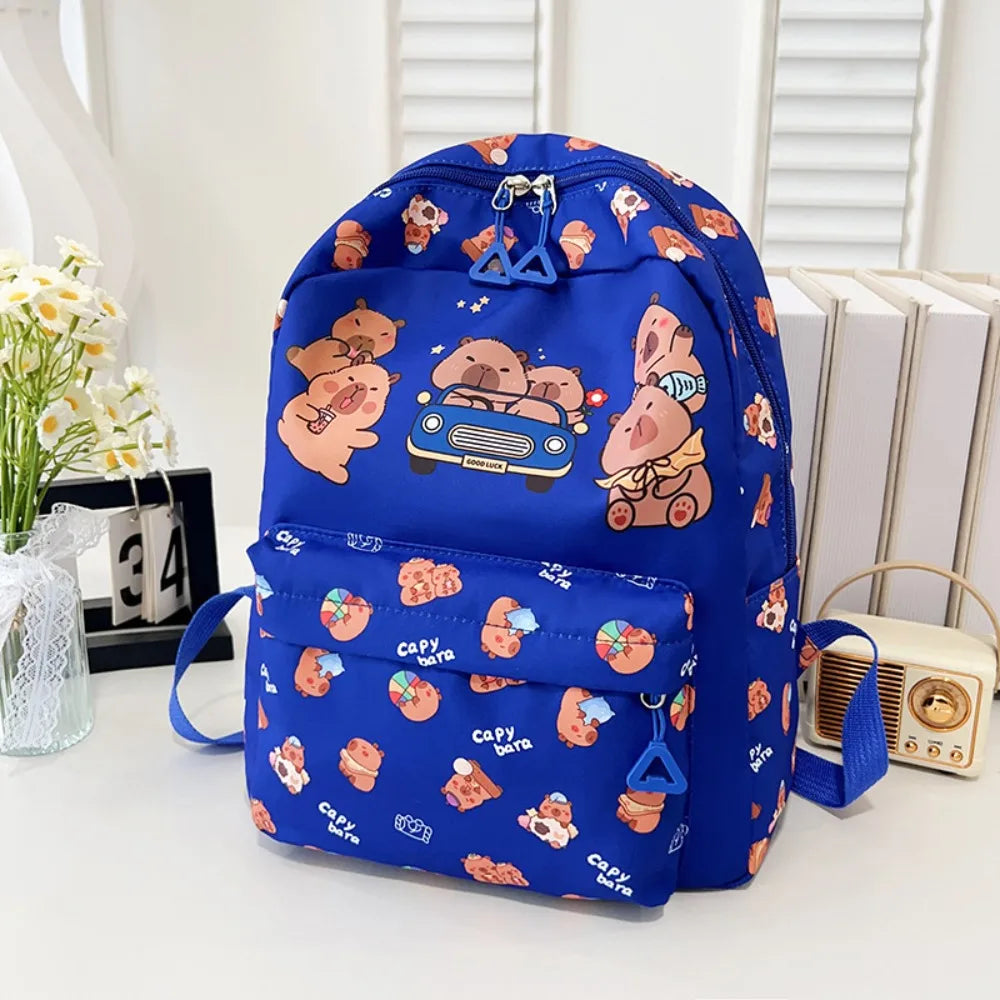 New Nylon Backpack Large Capacity Lightweight Shoulders Bag Alleviate Burden Waterproof Schoolbag Back To School