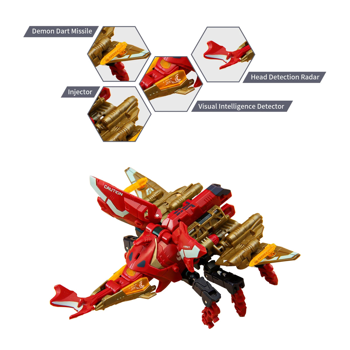 52TOYS Beastbox BB-32 Demon Dart Beetle Deformation Toys Action Figure, Collectible Converting Toys, Gift for teens and adults