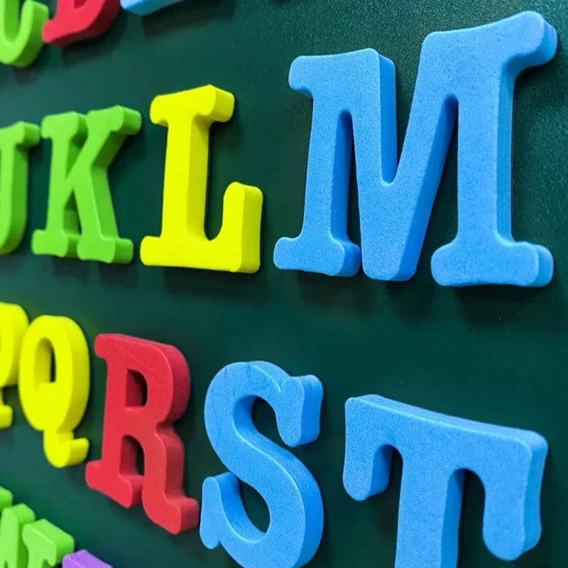 ABC Magnetic English Letter Magnetic Stickers Refrigerator Stickers Educational Children's Toys Christmas Gift