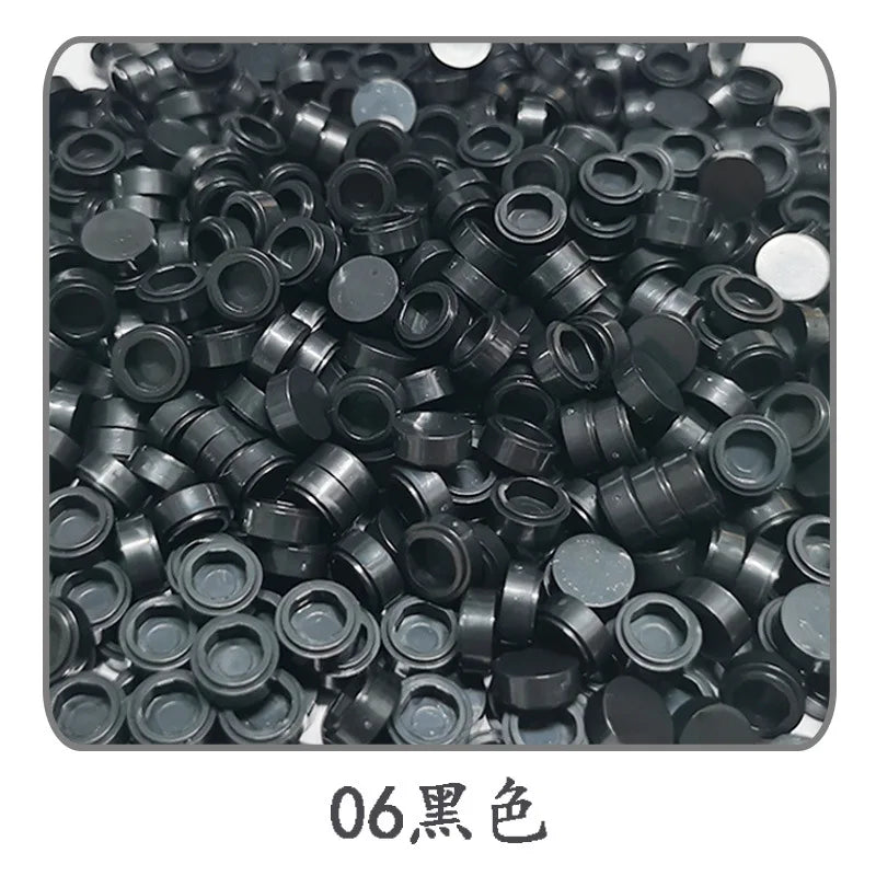 500pcs 1x1 Round  98138 Pixel Art Remix Building Block Toy Mosaic Drawing Series