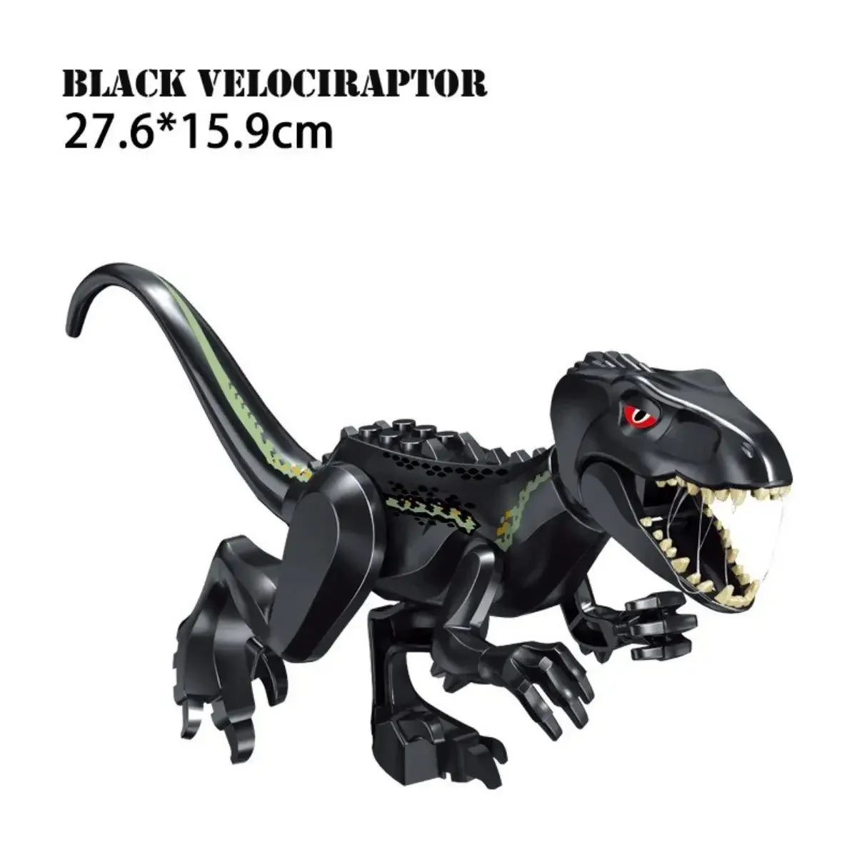 Jurassic World Brutal Raptor Building Blocks Dinosaur Model Tyrannosaurus Indominus T-Rex Assemble Educational Toy For Kids Gift