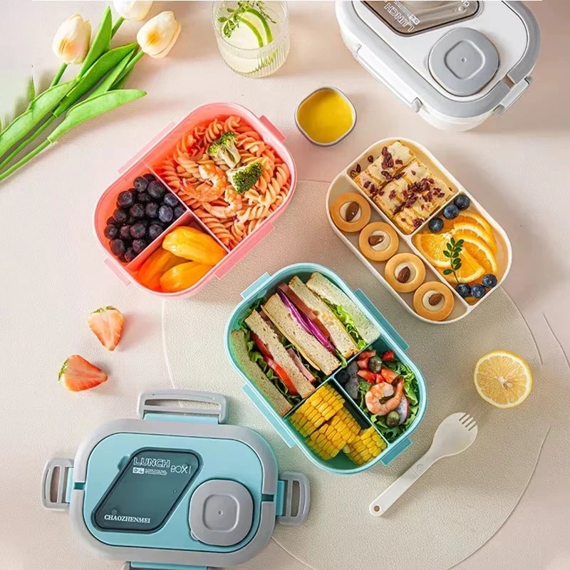 3pcs Portable Lunch Set Including Insulated Bag Bento Box & Breakfast Cup Travel Tableware Containers Meal Snack Food Containers