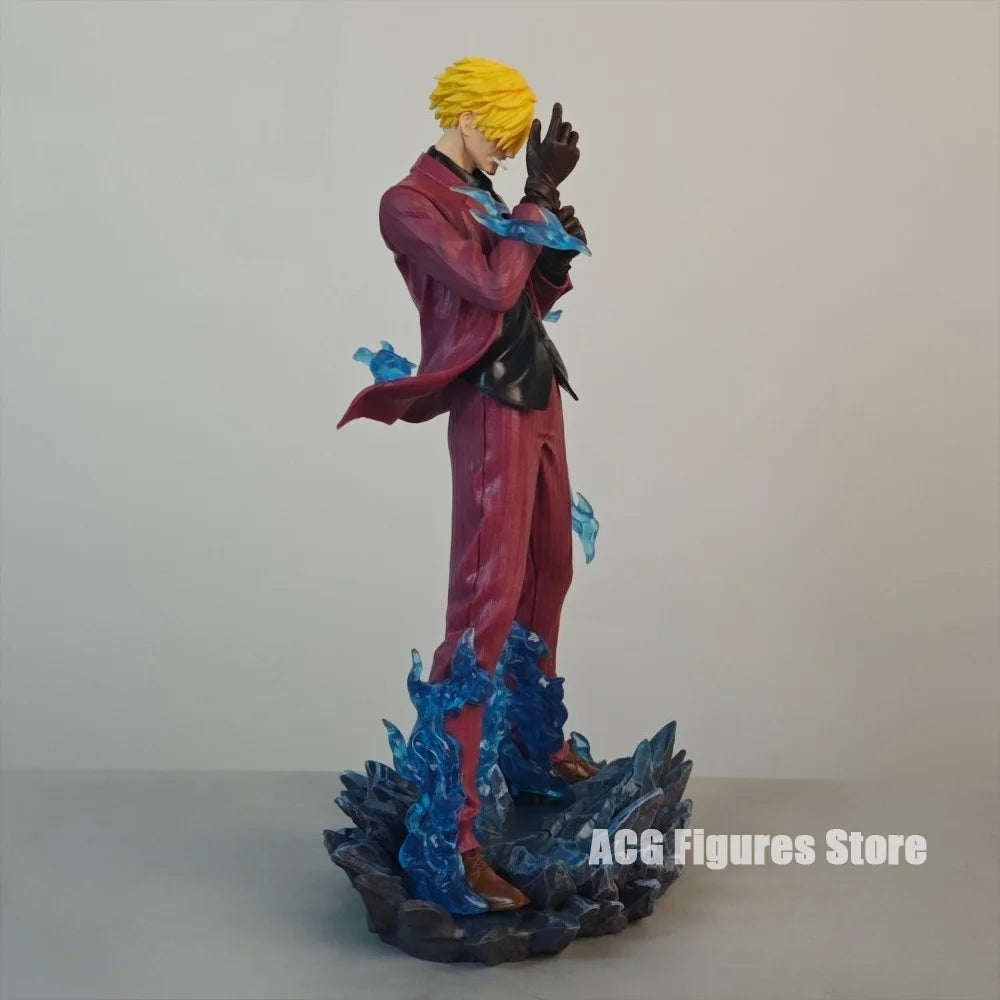 25cm/9.84in Anime ONE PIECE Figure Sanji Action Figures Pvc Statue Desktop Ornamen Collection Model Toys Gifts