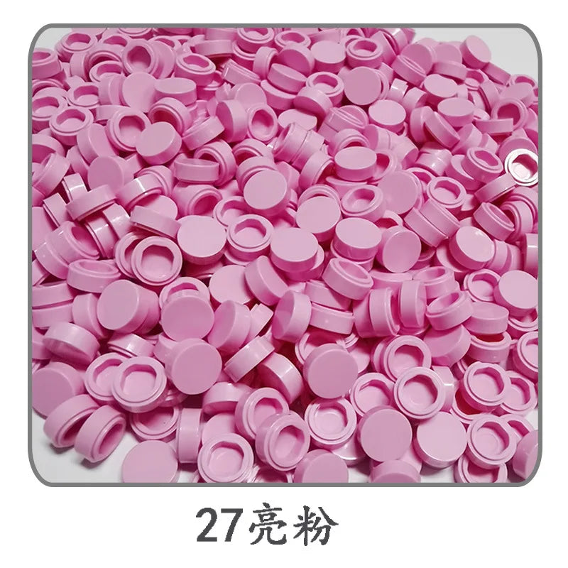 500pcs 1x1 Round  98138 Pixel Art Remix Building Block Toy Mosaic Drawing Series