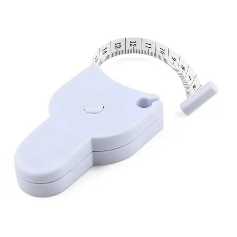 Portable Fitness Telescopic Health Tape Measure With Handle Torch Y-shaped Tape Measure Waist Circumference Tape Measure
