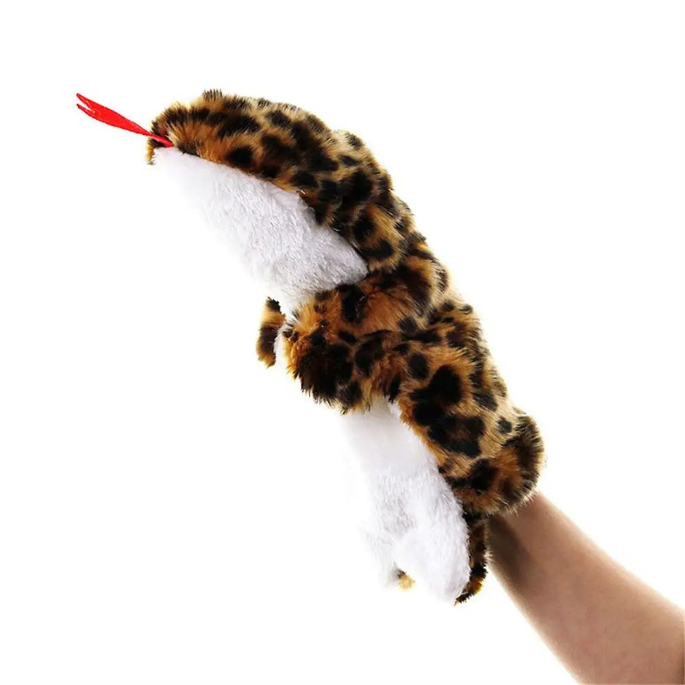 25cm Animal Hand Puppet Plush Toy Hand Doll Telling Story Dolls Toy Glove Puppets Early Learning Educational Toys Gifts for Kids