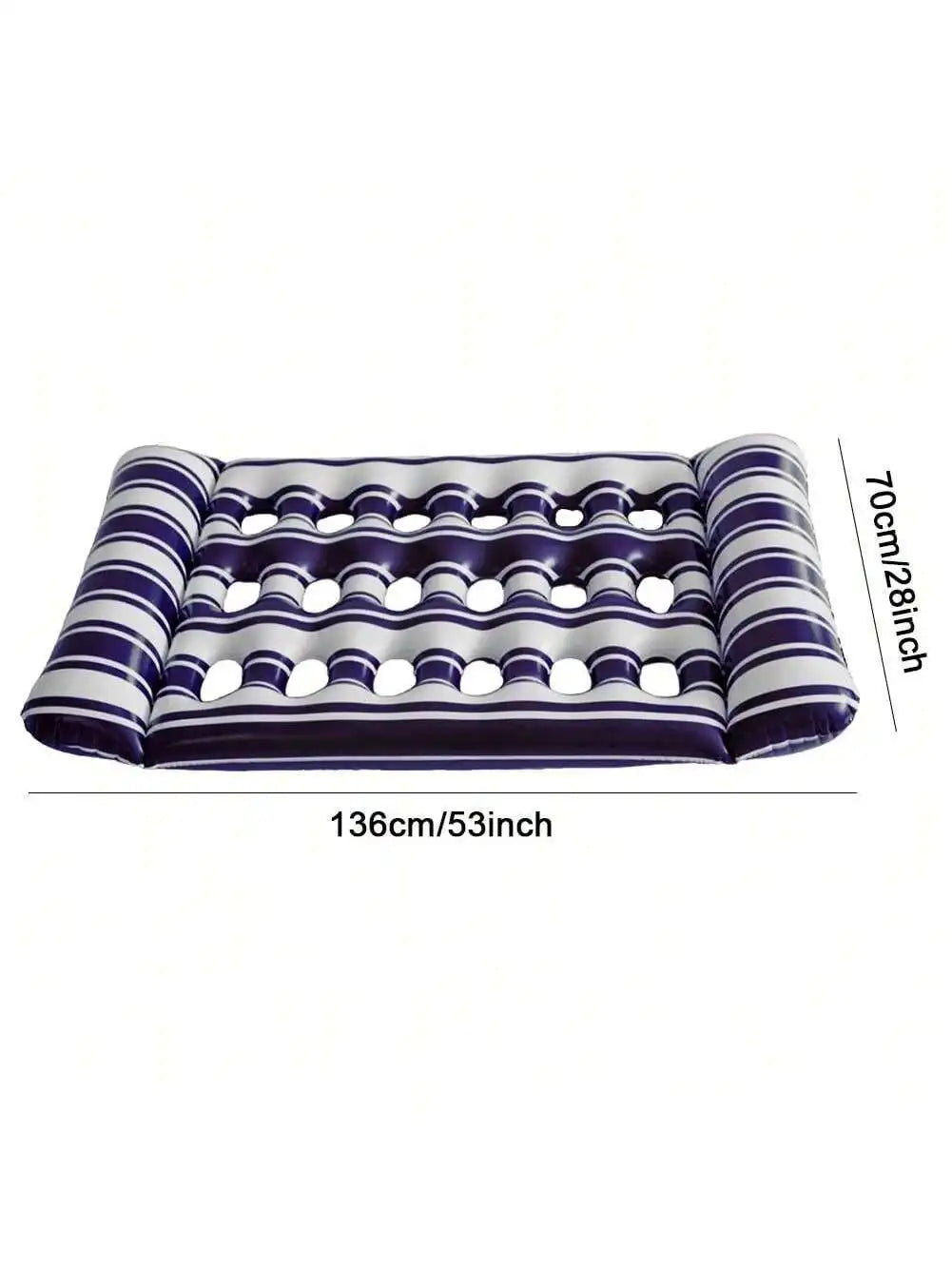 1pc Summer Foldable Water Hammock Inflatable Sea Mattress PVC Floating Sleeping Bed Chair Swimming Pool Beach Lounger Adult Buoy
