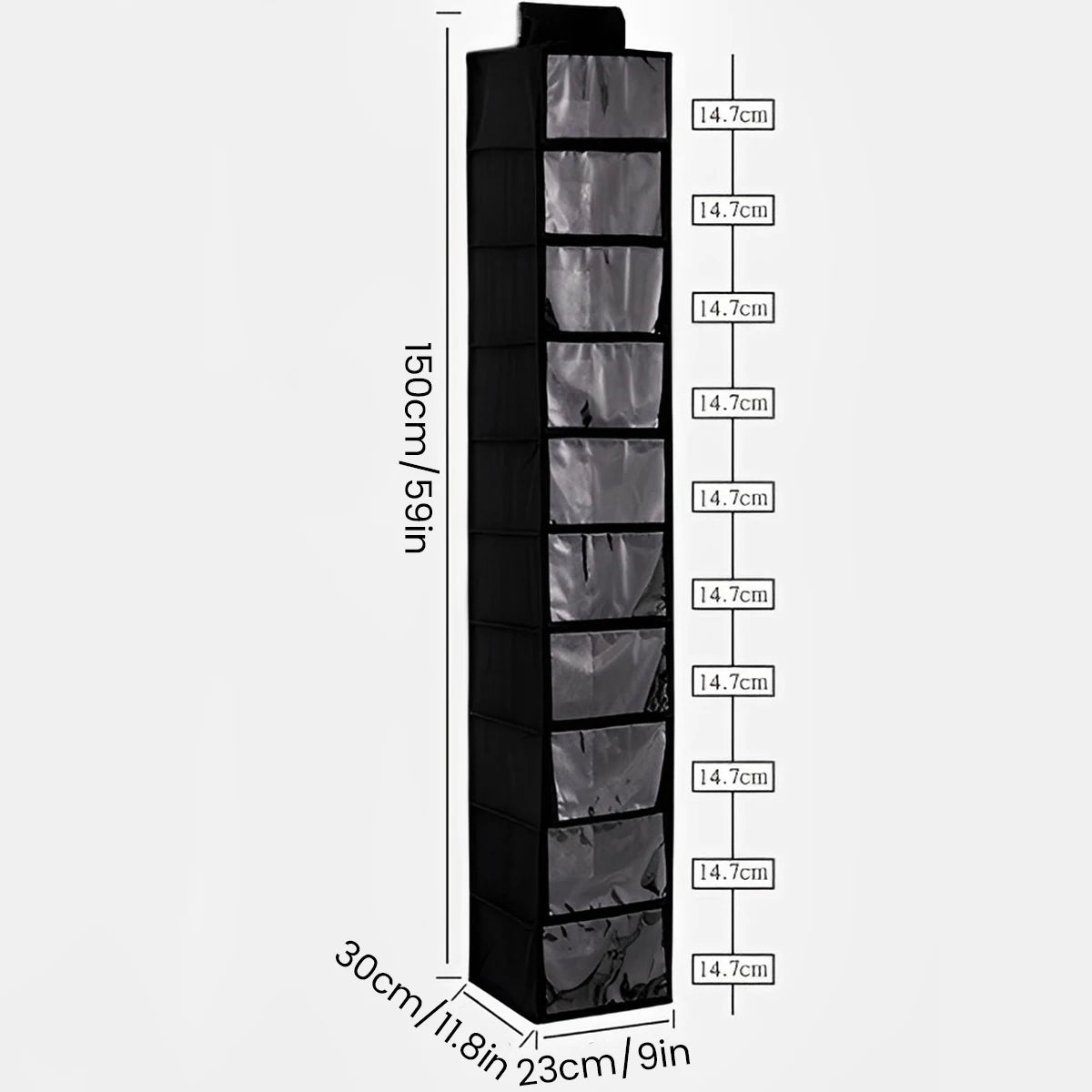 Multi Layer Hanging Bag Drawer Box Storage Universal Wardrobe Cloth Underwear Organizer Hanger Bag Household Supplies Shoe Rack