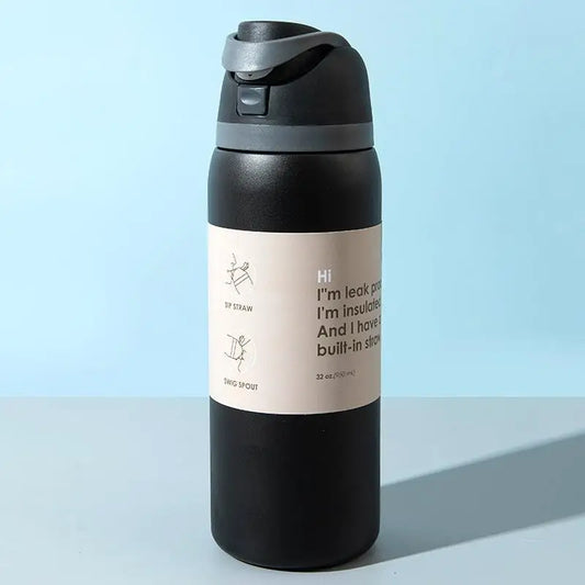 Vacuum Flasks Thermoses Water Bottle Drinkware Thermo Tumbler Stainless Steel Thermal Mug Original Cold Hot Coffee