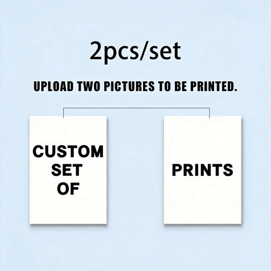 Custom Canvas Prints Photo Wall Art Personalized Poster for Family Life Pets Anime Birthdays Weddings Scenery Home Decor Gifts