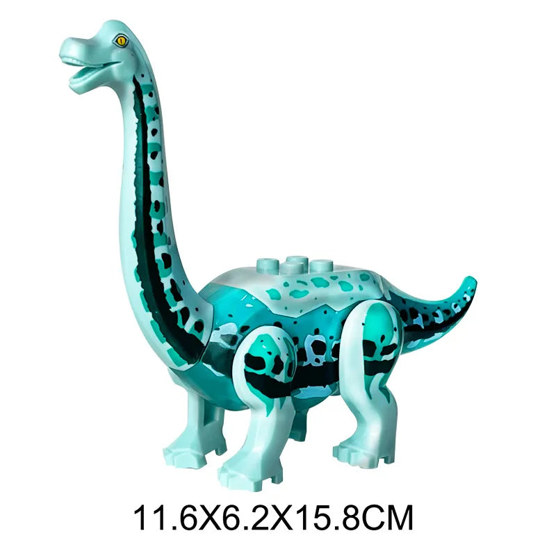 Jurassic Dino World Large Dinosaurs Figures Bricks Building Blocks Velociraptor T-Rex Triceratops Indominus Rex Toys For Kids