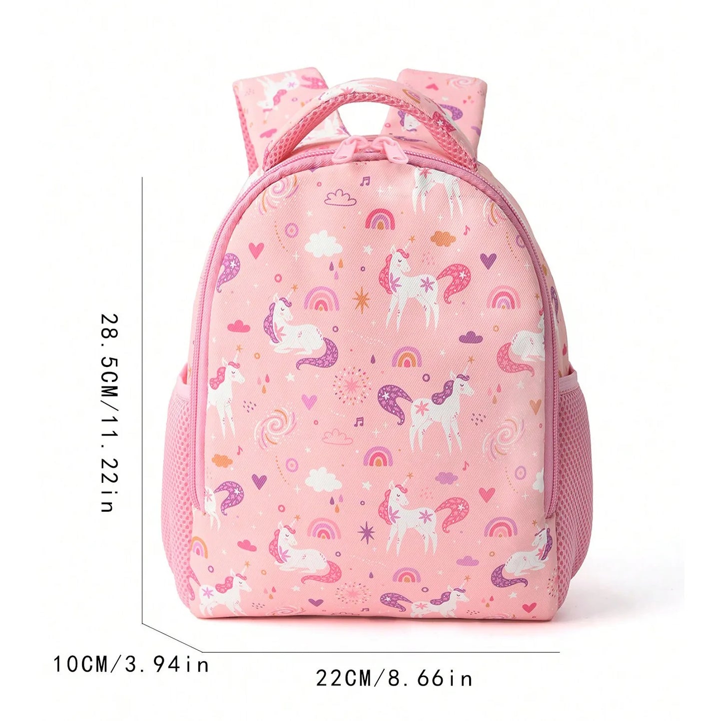 Feihong Cross-border Children's Backpack Primary School Student Rainbow School Bag Children's Backpack Travel Lightweight Casual