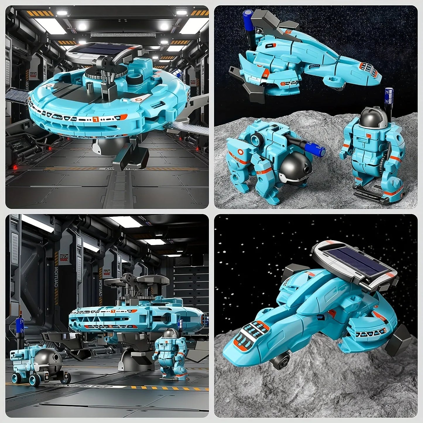 6-in-1 STEM Solar Robot Kit Toys Gifts for Kids Educational Building Science Experiment Set Birthday for Kids Boys Girls