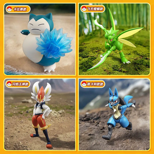 Pokemon Figure Charizard Ceruledge Greninja Meowscarada Action Figure Model Ornamental Decoration Collect Toys Christmas Gift