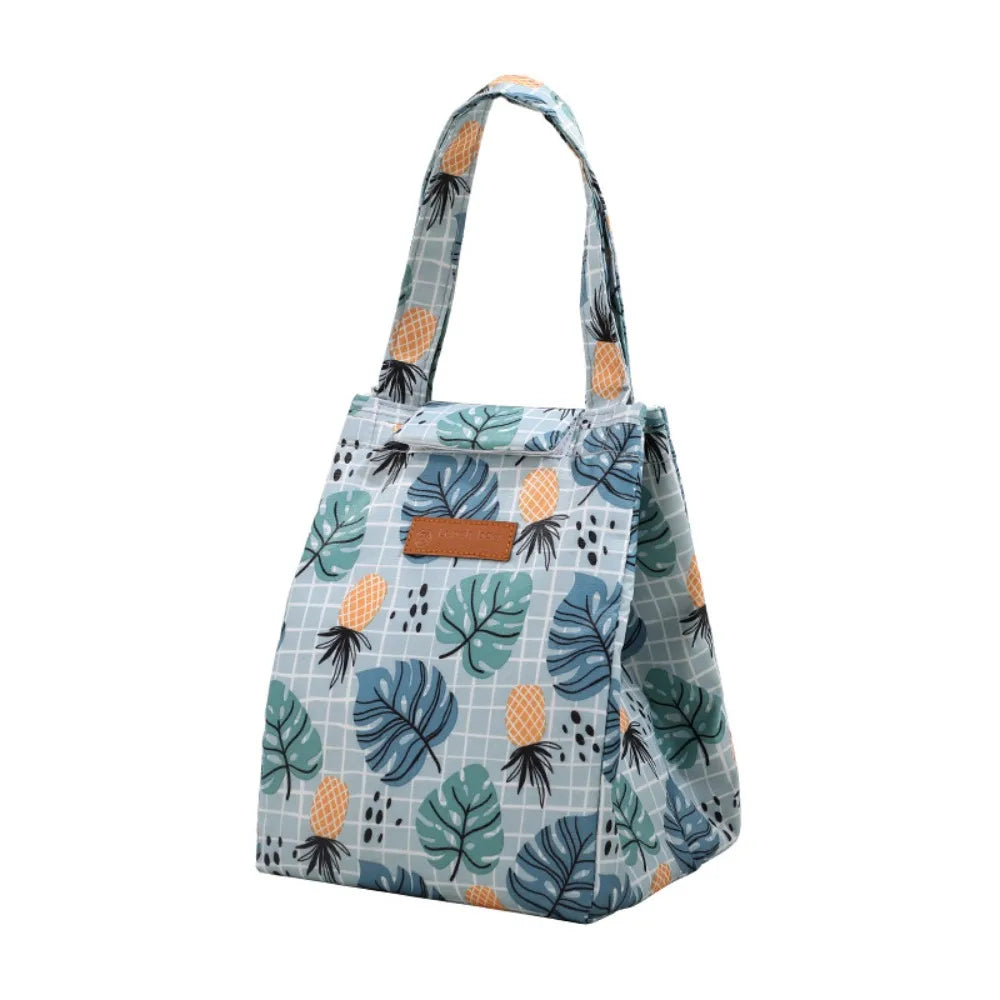 Oxford Cloth Insulated Lunch Bag Camping Food Drink Cooler Bag Picnic Travel Bag Waterproof Food Storage Box for Adult Kids