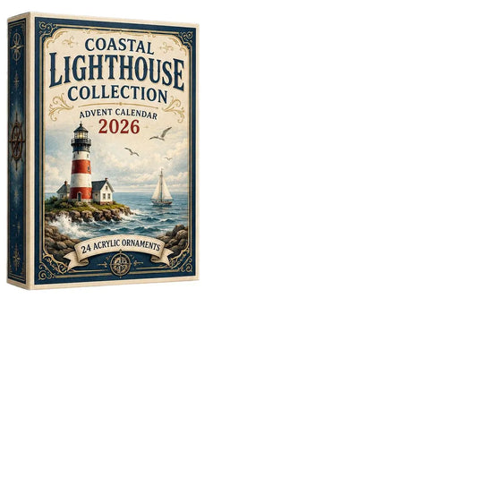 Seaside Theme Christmas Advent Calendar – Surprise Blind Box Collectibles