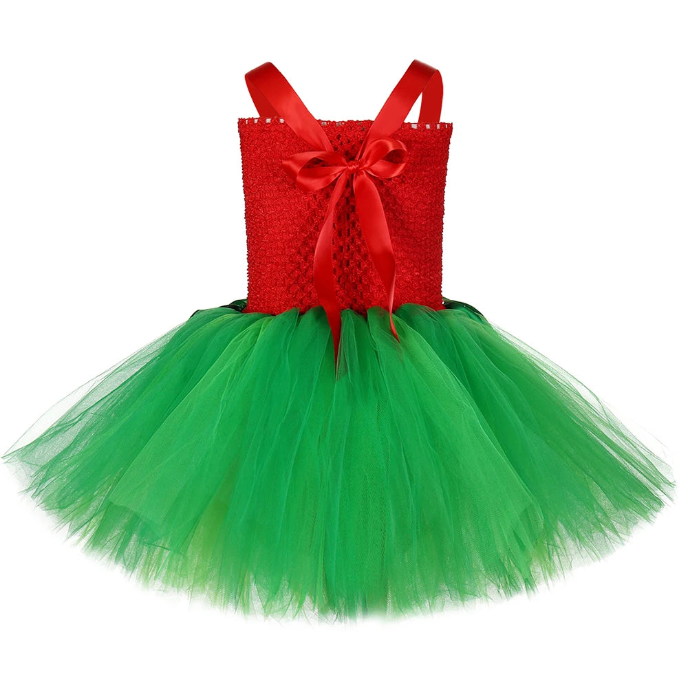 Lilo Costume for Girls Hawaiian Princess Tutu Dress Up Clothes Outfits with Garland Kids Halloween Carnival Luau Party Dresses