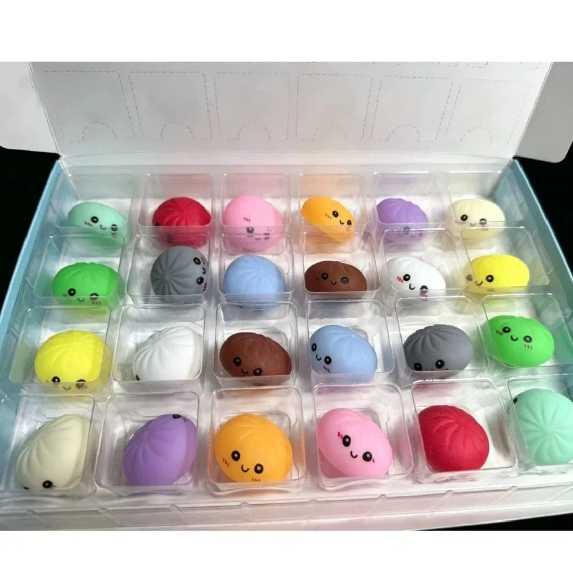 Mystery Dumpling Advent Calendar – 24-Day Fidget Stress Relief Countdown